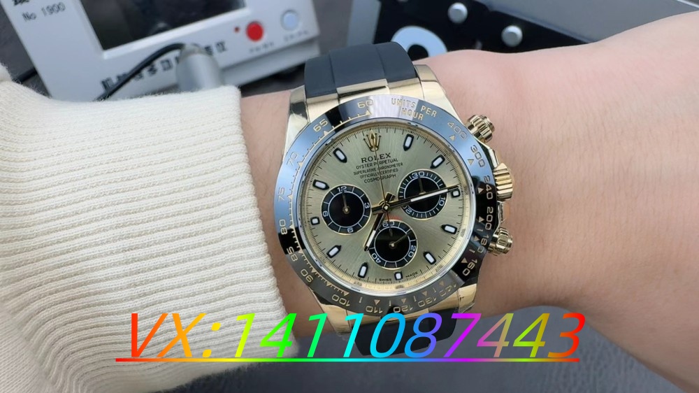 BT廠勞力士余文樂迪通拿搭配4130機芯細節做工評測?