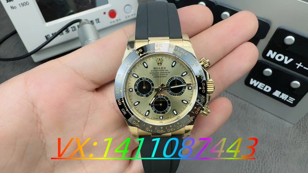 BT廠勞力士余文樂迪通拿搭配4130機芯細節做工評測?