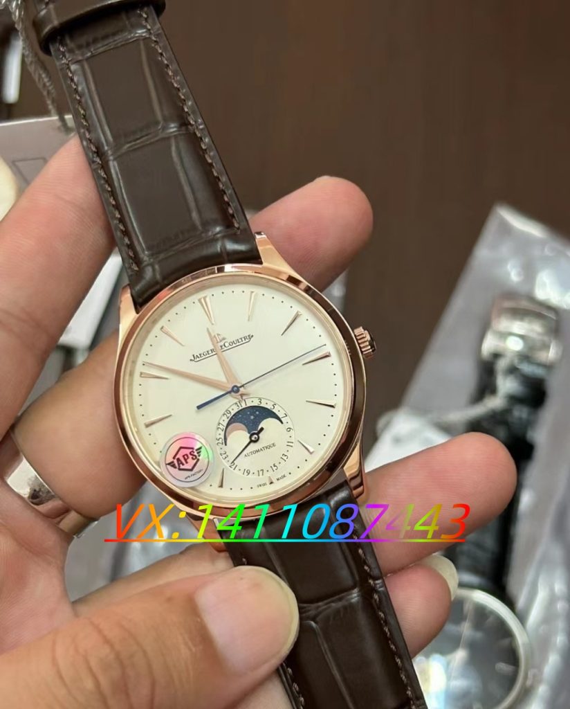 APS廠積家月相玫瑰金925機(jī)芯新版做工測評?