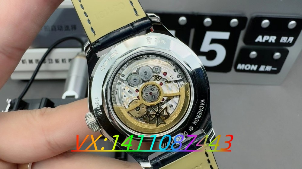 MX廠江詩丹頓伍陸之型4000E全日歷月相腕表?做工細節解析