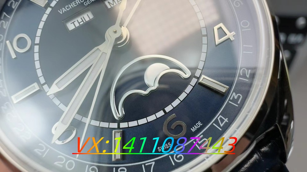 MX廠江詩丹頓伍陸之型4000E全日歷月相腕表?做工細節解析