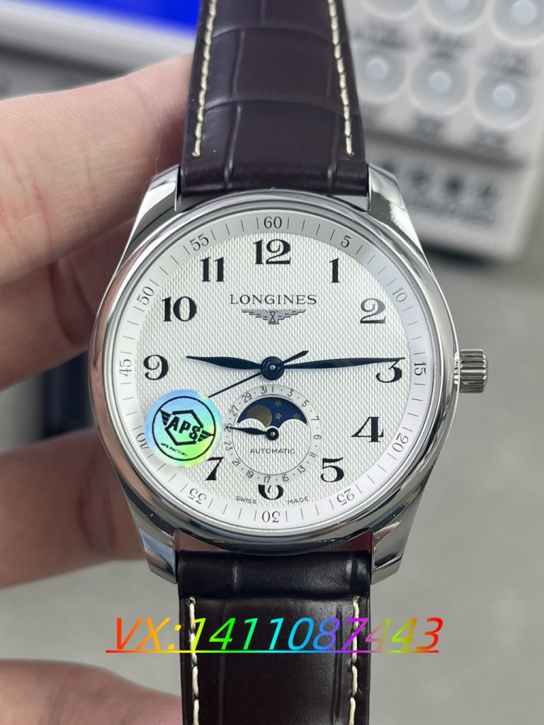 APS廠浪琴月相做工細節全方位評測(附最新出貨實拍)