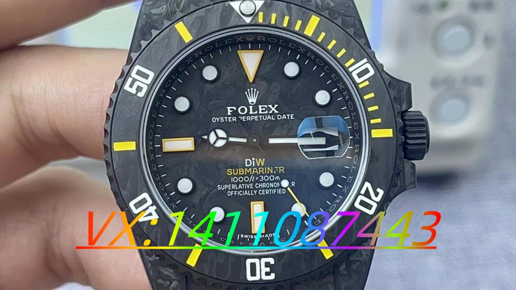 VS廠DIW勞力士碳纖維水鬼做工細(xì)節(jié)深度評測?