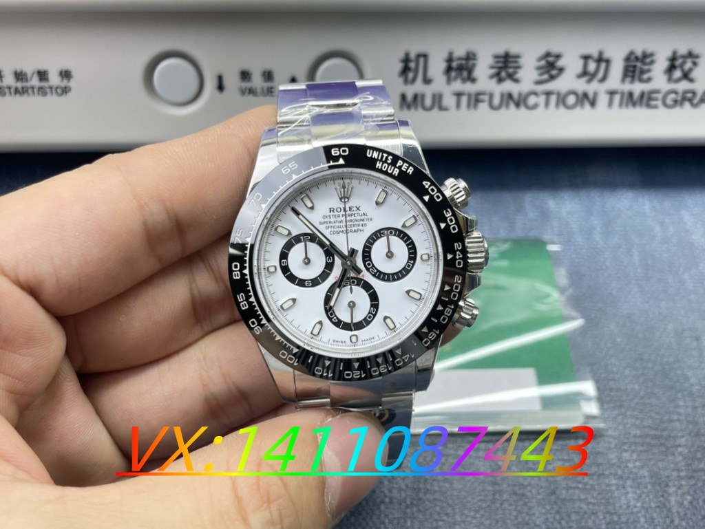 BT廠勞力士熊貓迪通拿搭載4130機芯:與正品對比全解析