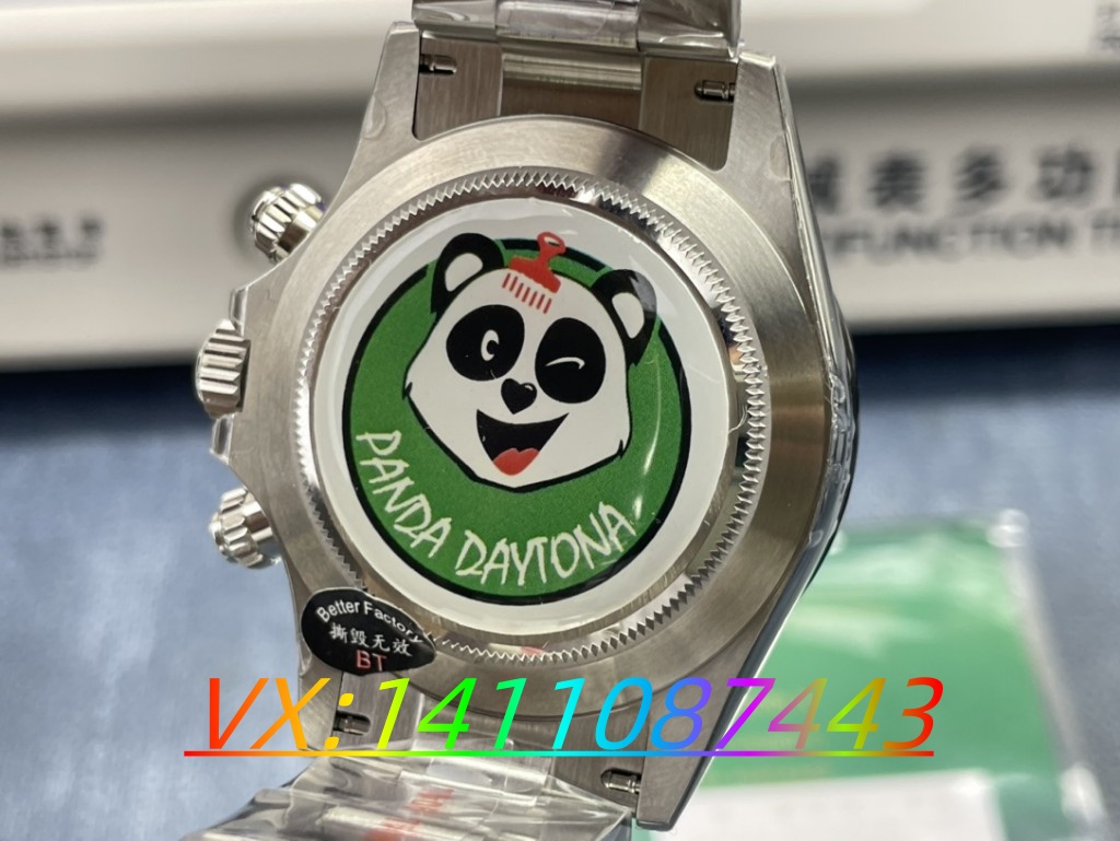 BT廠勞力士熊貓迪通拿搭載4130機芯:與正品對比全解析