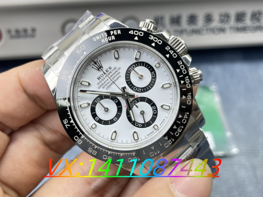 BT廠勞力士熊貓迪通拿搭載4130機芯:與正品對比全解析