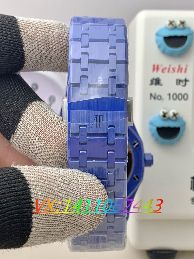 APS廠最新款愛彼15500藍陶瓷做工質量解析(附出貨高清實拍)