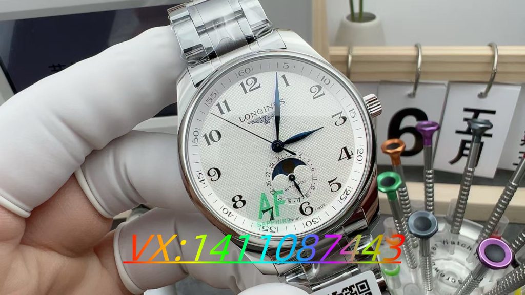 AF廠浪琴四針月相評測:做工細節與入手價值分析