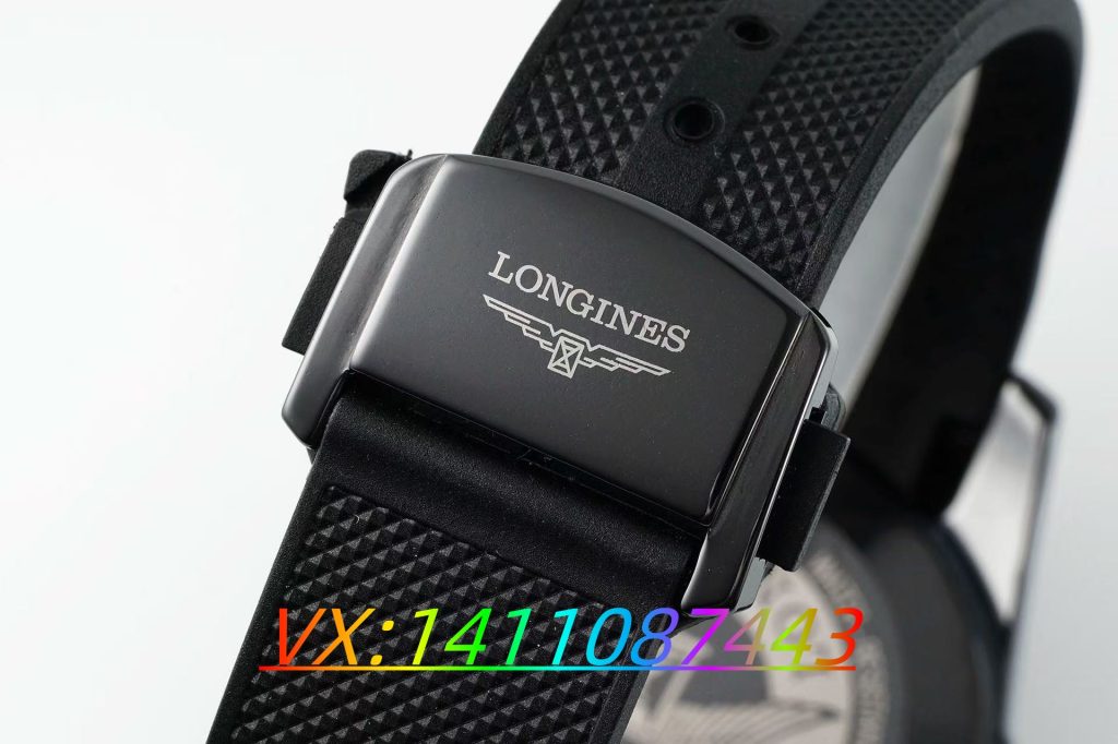 AF廠浪琴康卡斯全黑陶瓷款評測:當硬朗美學邂逅精密工藝?